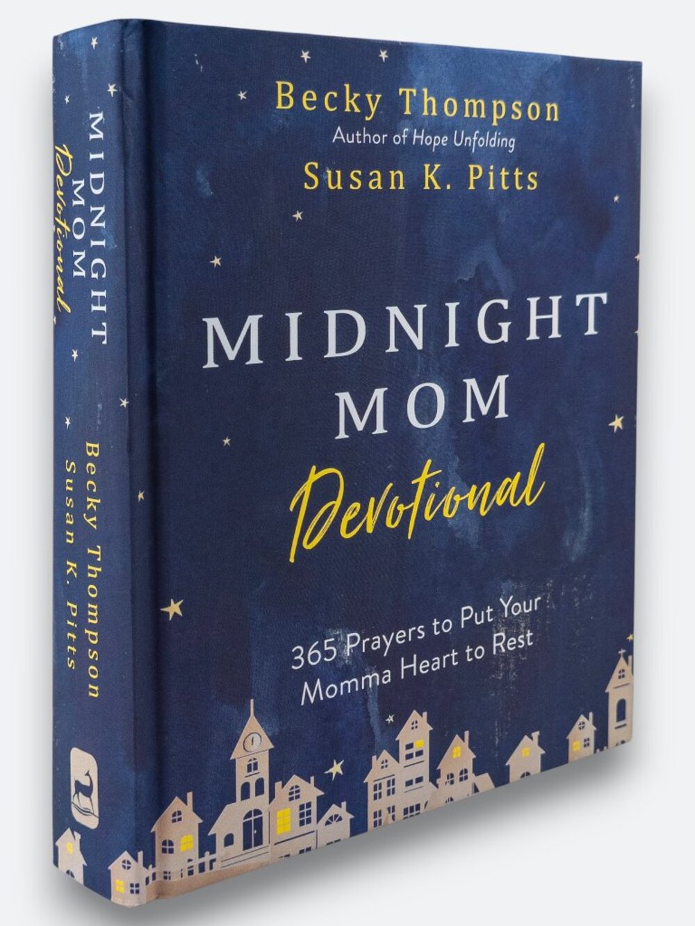 Midnight Mom Devotional 365 Prayers Becky Thompson Hardcovered EUC